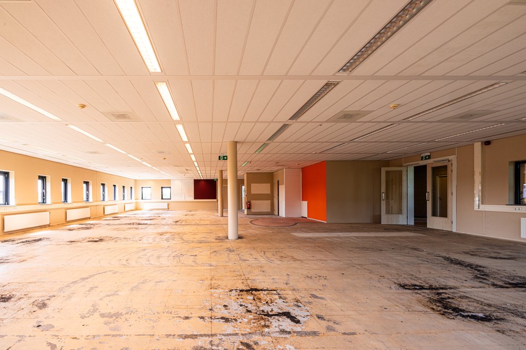 Interior at Pulse, Almere, before renovation